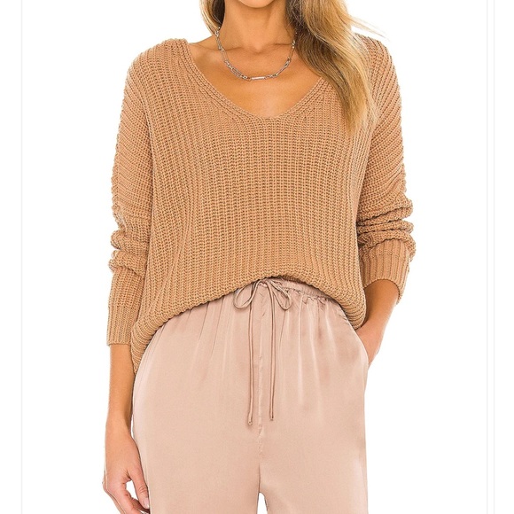 TULAROSA Byron Sweater Size XS, Camel - Picture 2 of 5